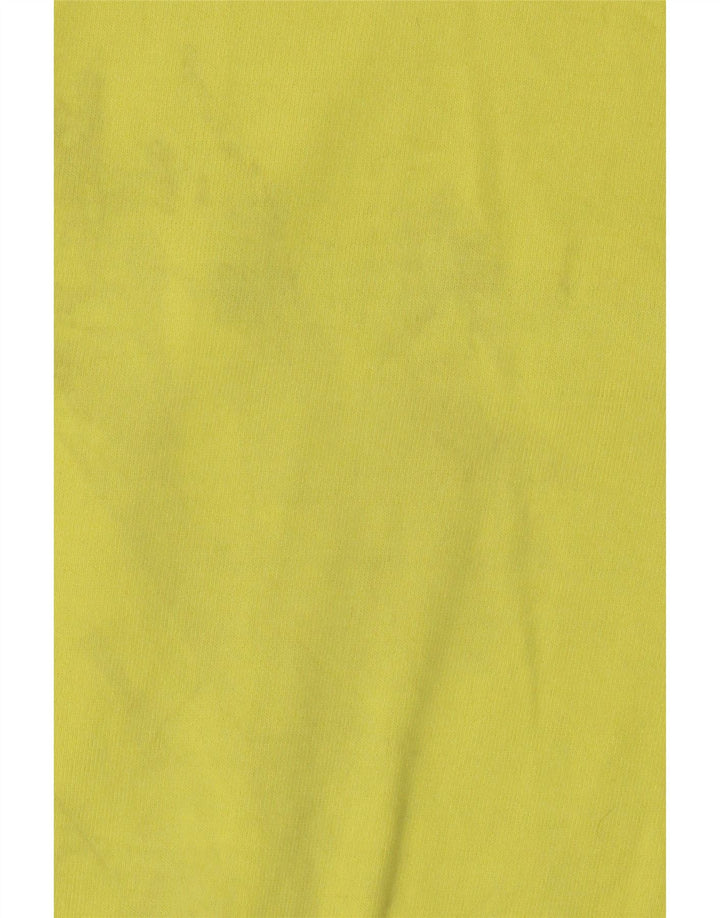Felpa oversize con grafica da donna Champion UK 14 Medium Giallo