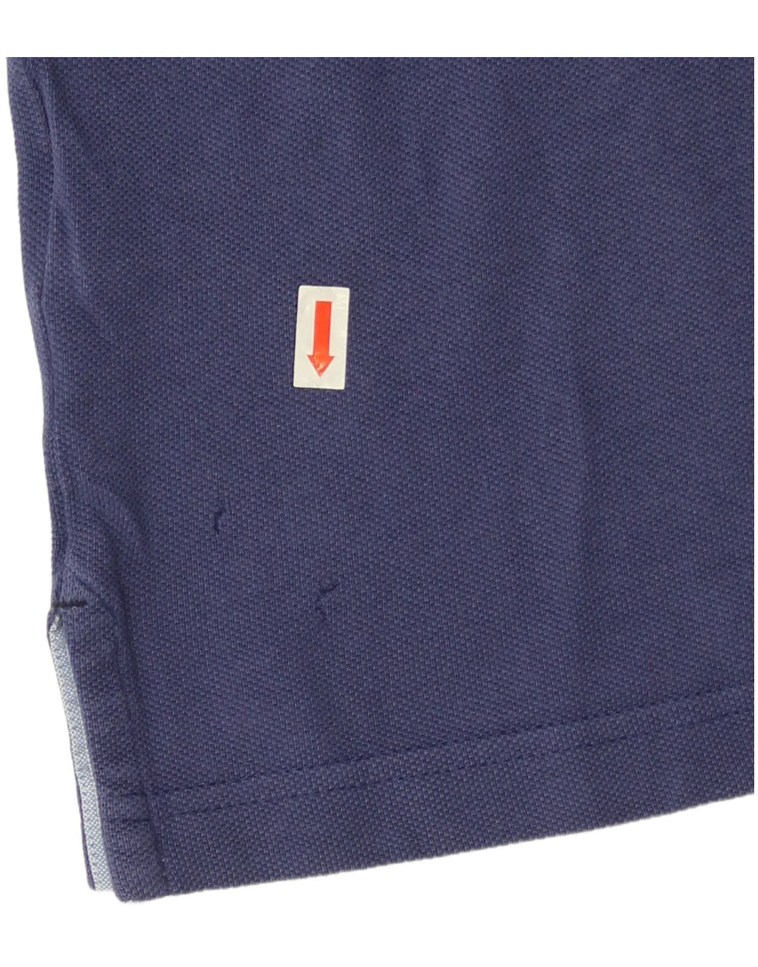 Polo da uomo su misura Tommy Hilfiger in cotone blu navy medio