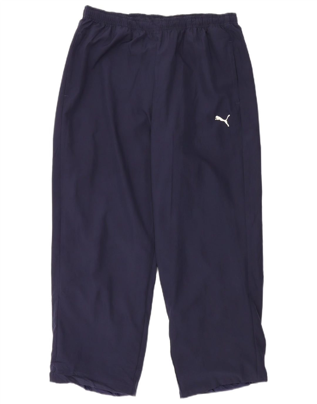 Pantaloni da tuta da uomo PUMA grandi in poliestere blu navy