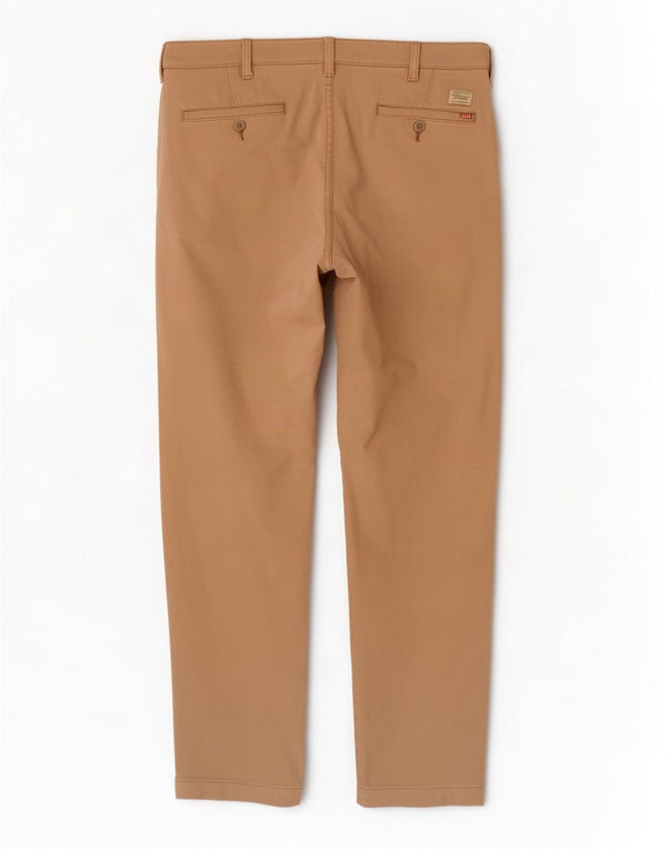 Pantaloni chino affusolati standard da uomo Levi's W38 L32 cotone kaki