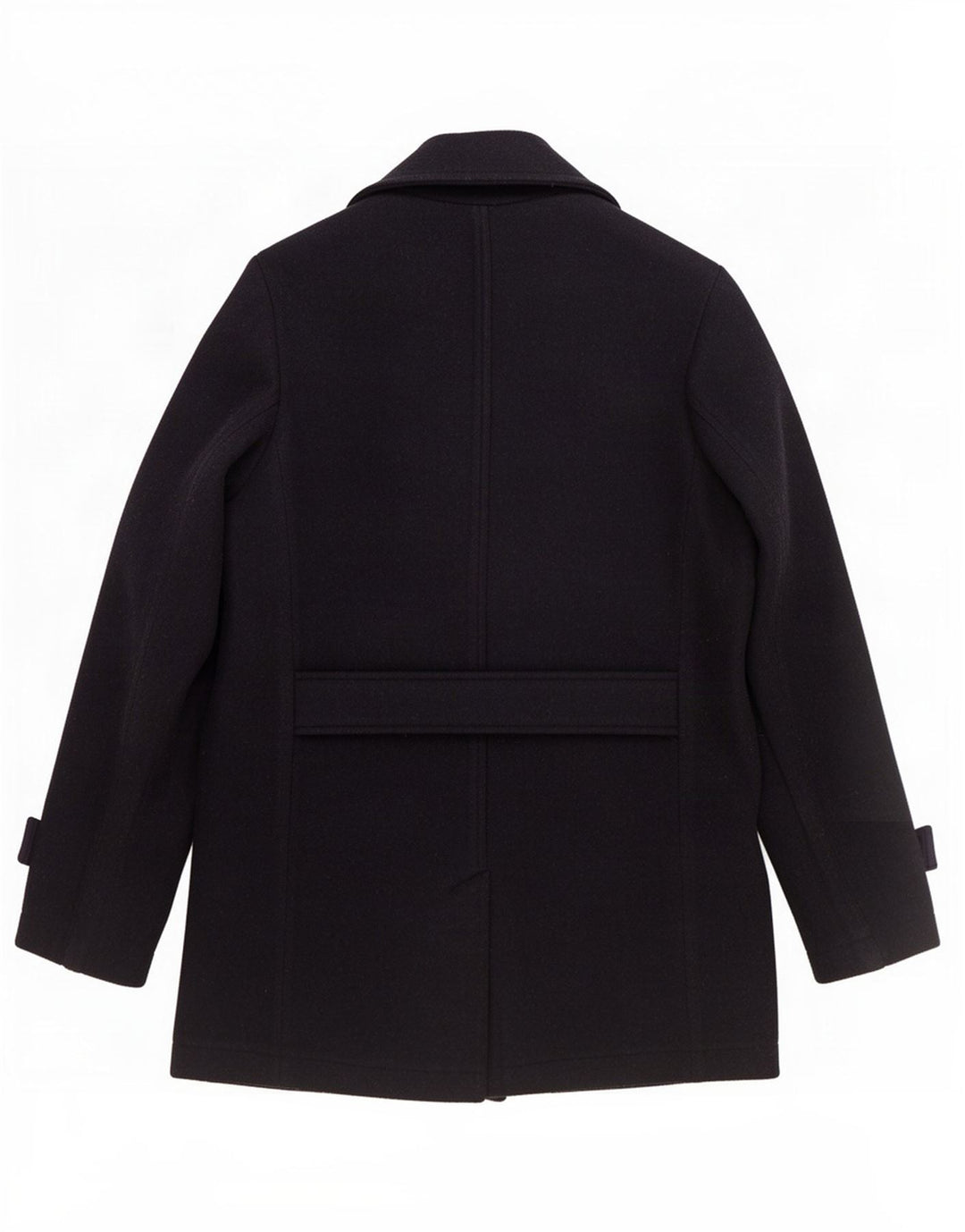 Cappotto da marinaio da uomo Zara UK 42 XL poliestere blu navy