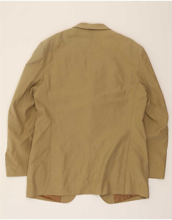 Giacca blazer da uomo a 3 bottoni Massimo Dutti EU 56 XL Beige