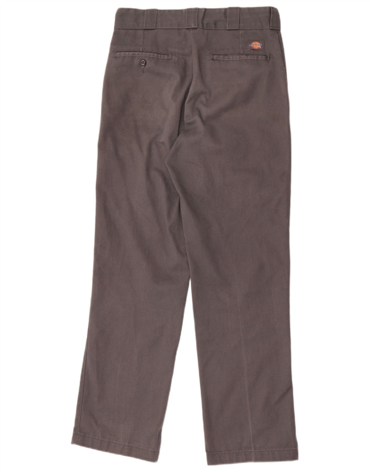 Pantaloni chino dritti da uomo Dickies W32 L32 poliestere grigio
