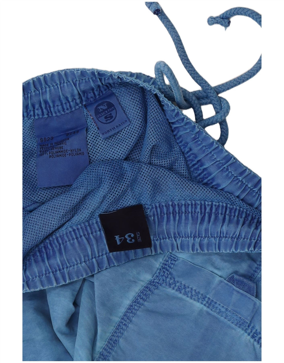 Pantaloncini da bagno da uomo North Sails Large blu in poliammide