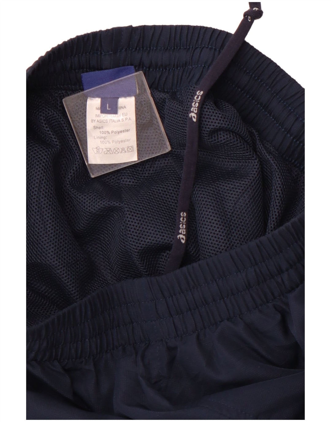 Pantaloni da tuta ASICS da donna UK 14 Large Blu Navy Poliestere