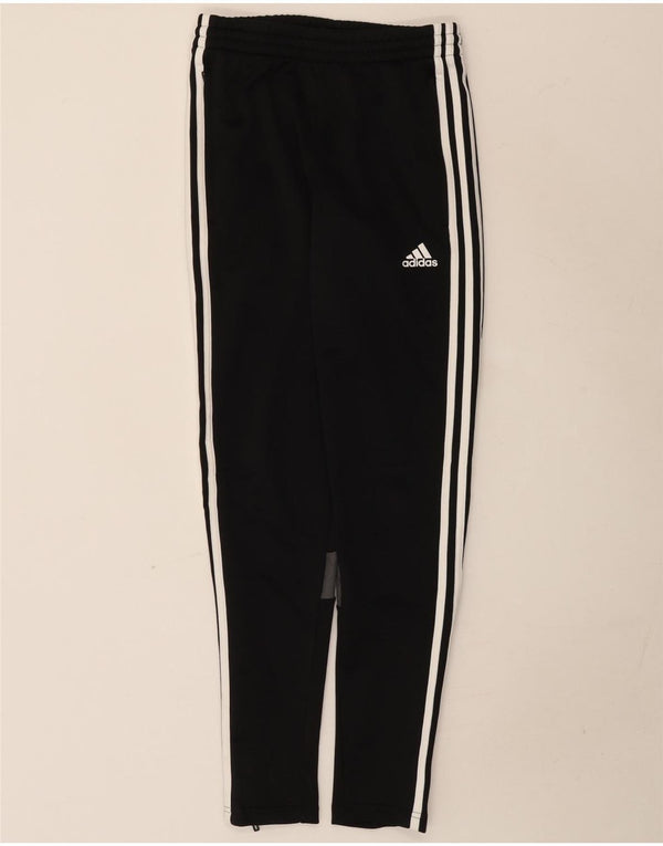 Pantaloni da tuta Adidas Climalite da uomo XS Poliestere color block nero