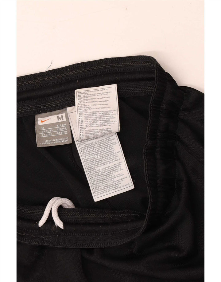 Pantaloncini sportivi Nike da uomo, poliestere gessato medio nero