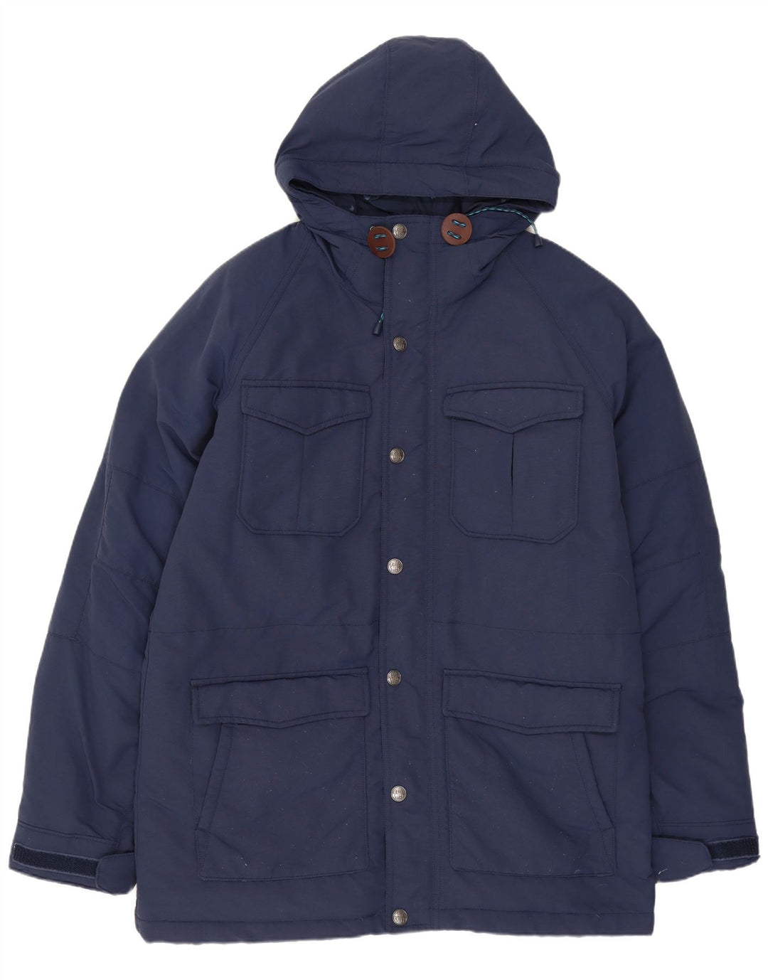 Giacca imbottita con cappuccio da uomo LEVI'S UK 38 medio blu navy
