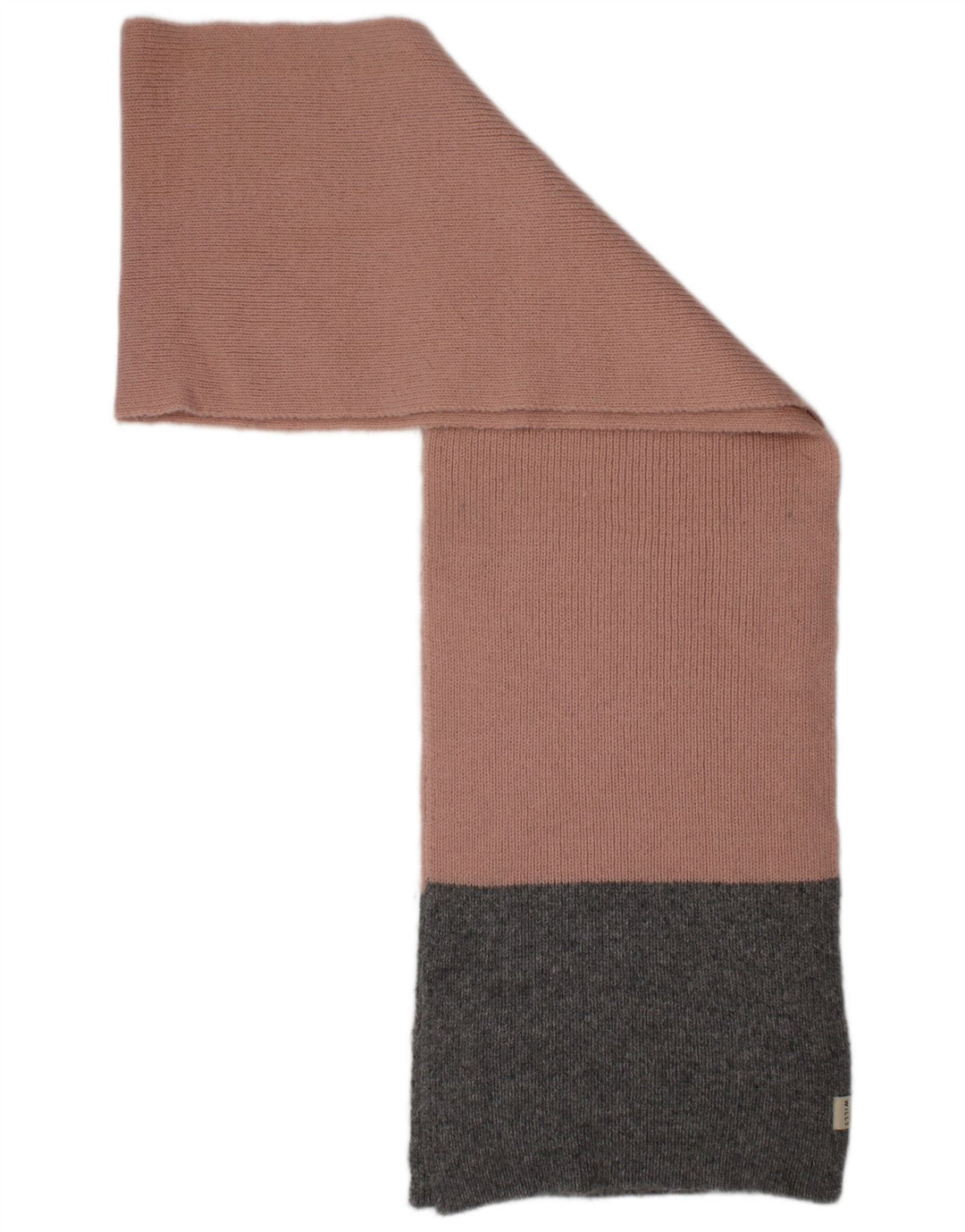 Sciarpa rettangolare lavorata a maglia da donna Jack Wills taglia unica color block rosa