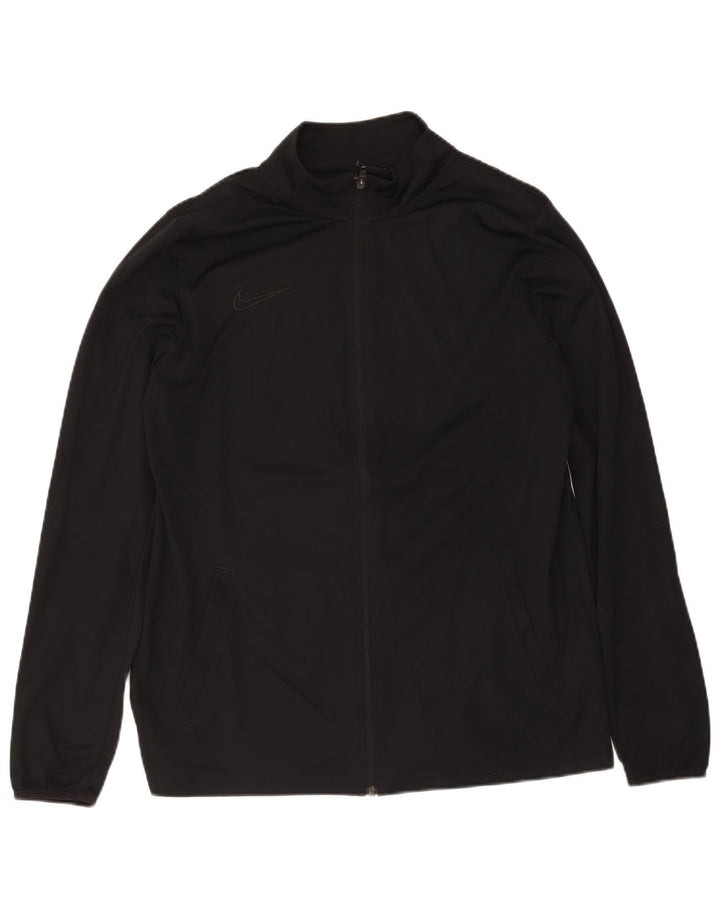 Giacca da tuta Nike Dri Fit da uomo XL nera in poliestere