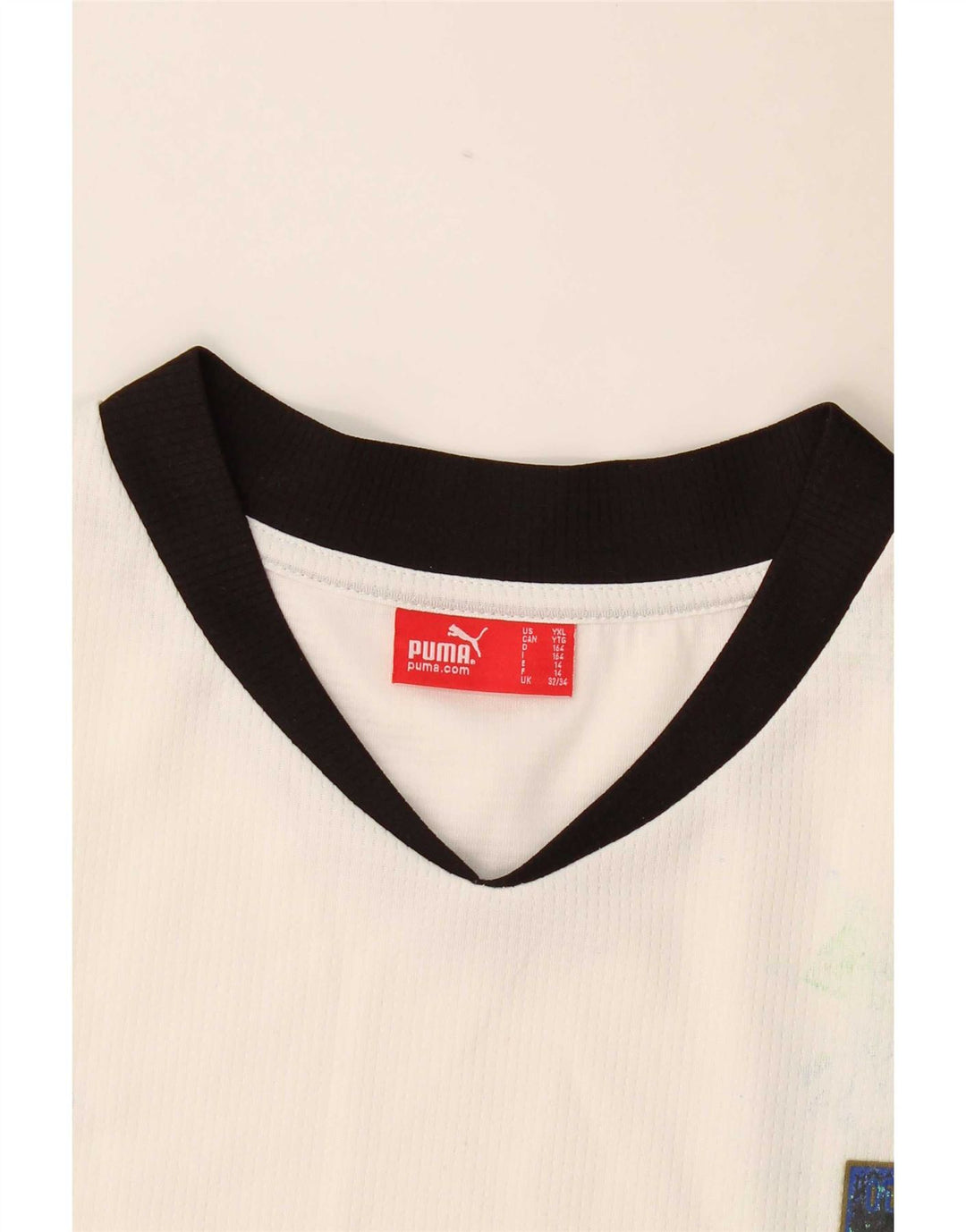 T-shirt da ragazzo Puma 13-14 anni Colorblock bianco