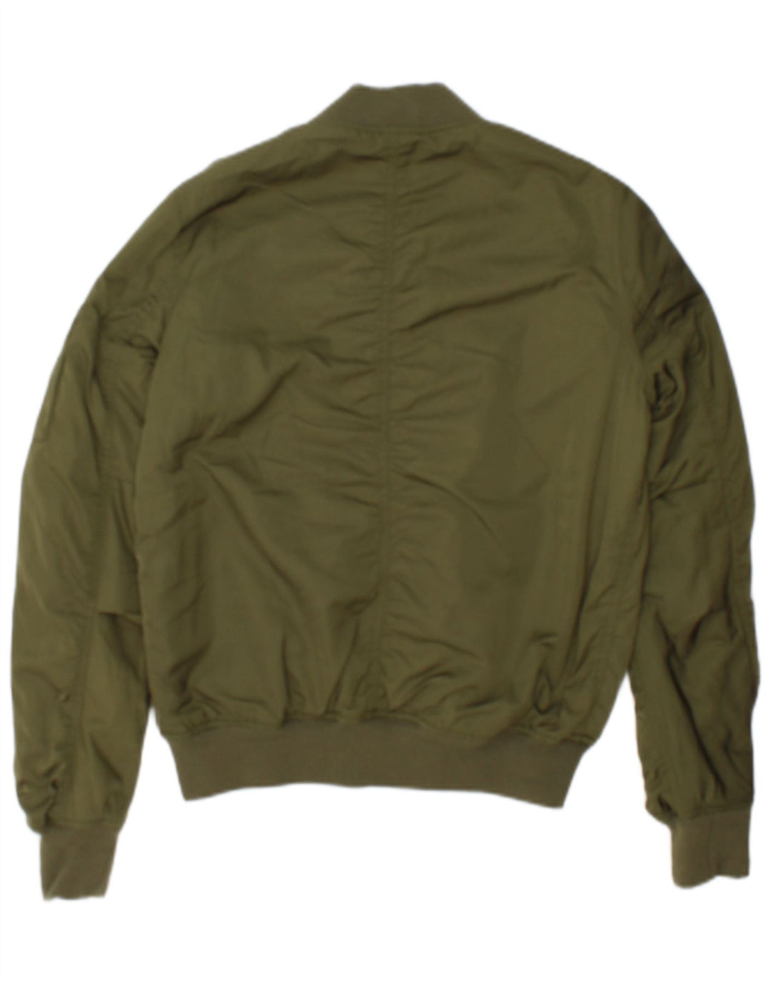 Giubbotto bomber da donna Topshop UK 8 piccolo poliestere kaki
