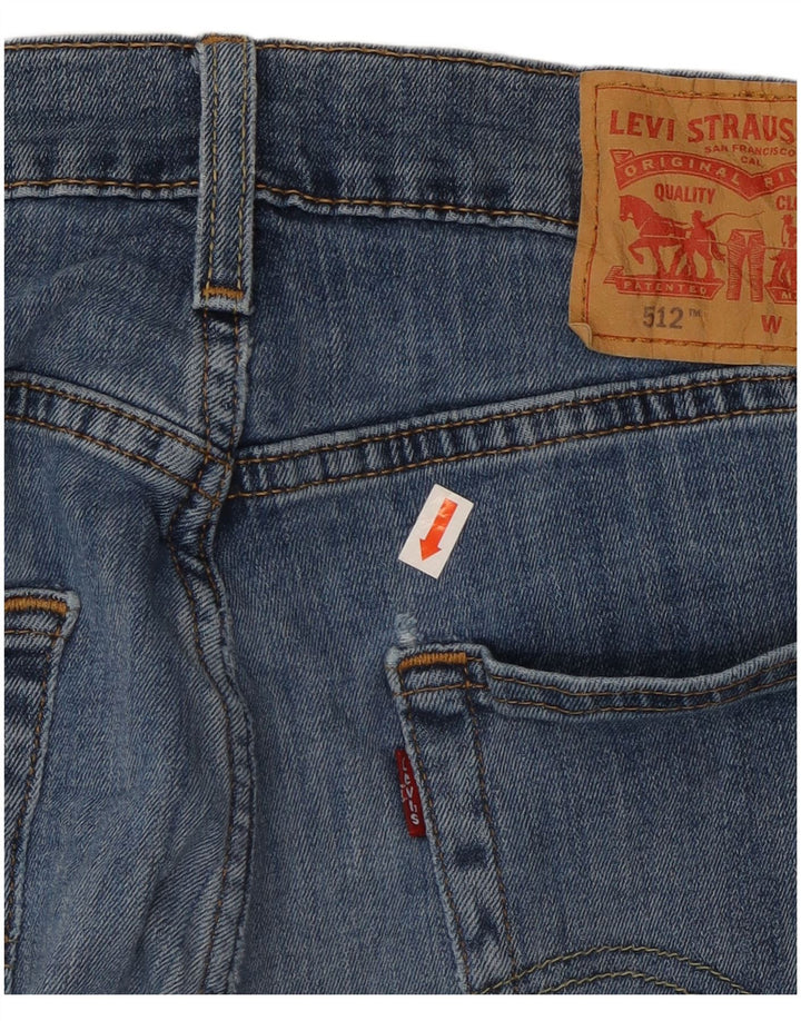 LEVI'S Jeans 512 slim affusolati da uomo W31 L28 cotone blu