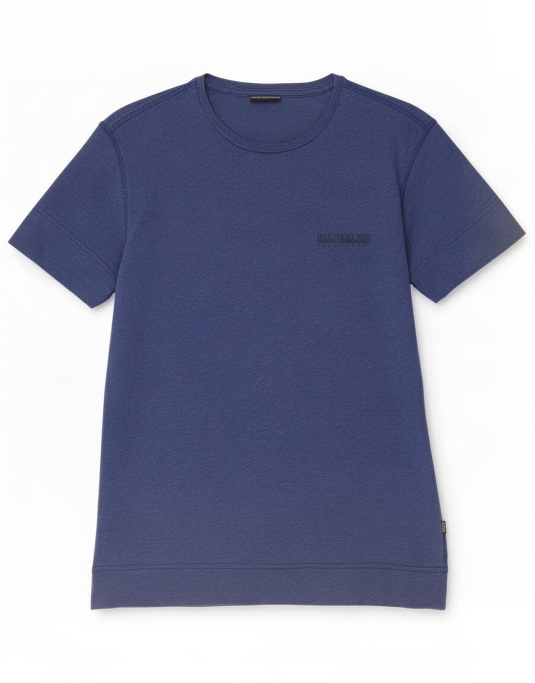 T-shirt da uomo Napapijri Top Small in cotone blu
