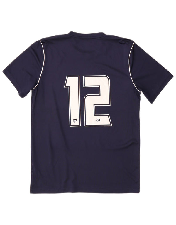 T-shirt grafica Nike Washington Slim Fit da uomo, colore blu navy medio
