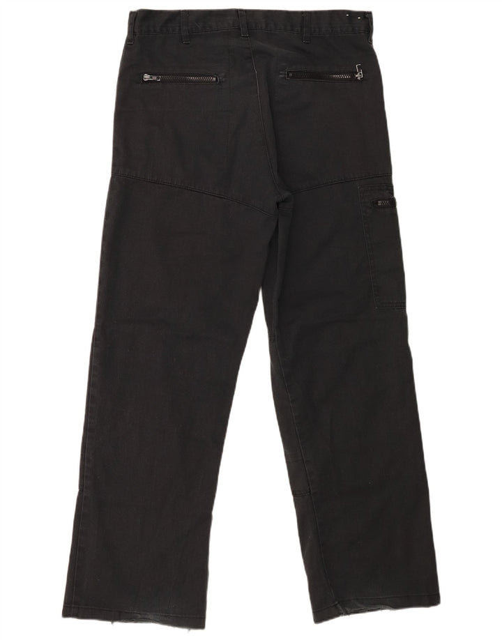 Pantaloni cargo dritti da uomo Dickies W30 L29 poliestere nero
