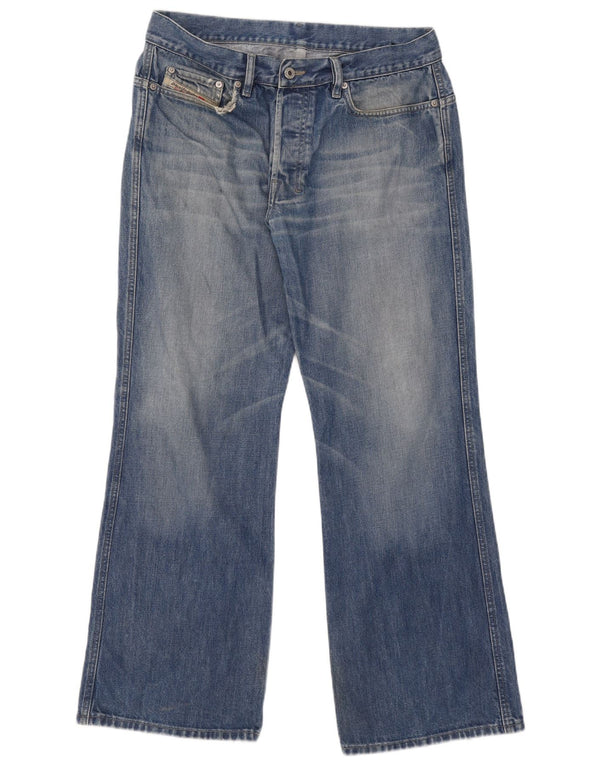 Jeans Bootcut da uomo Diesel W36 L30 in cotone blu