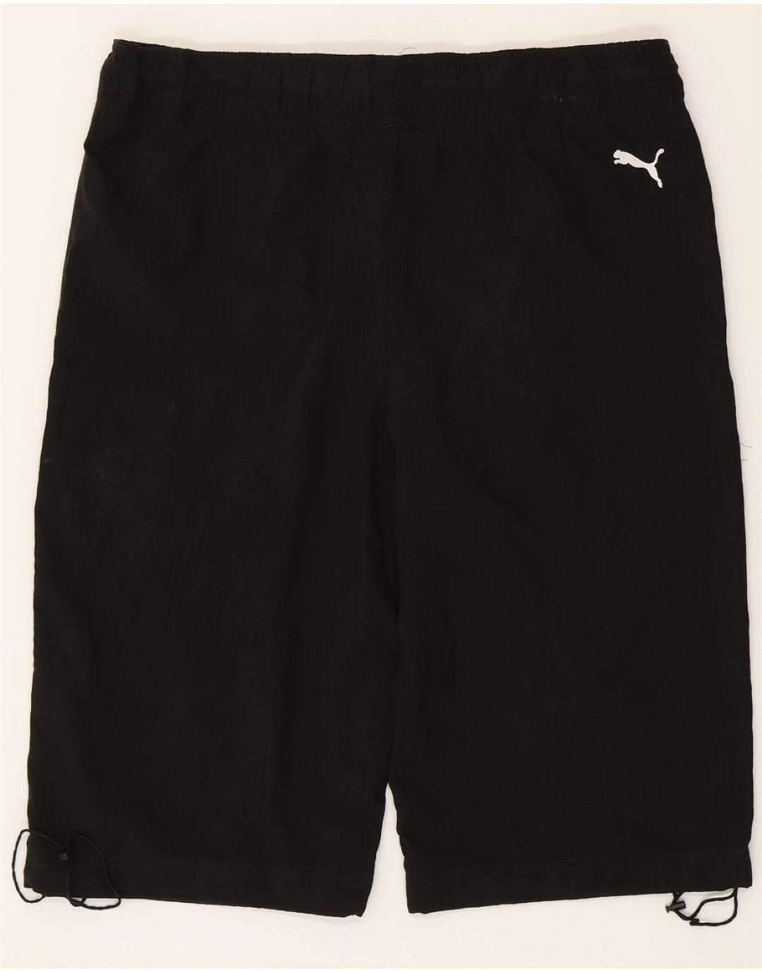 PUMA Mens Graphic Sport Shorts Small  Black Polyester Vintage Puma and Second-Hand Puma from Messina Hembry 