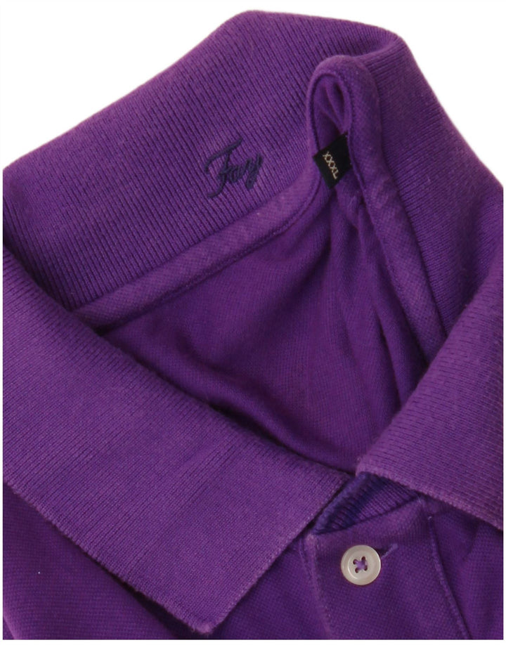 Polo da uomo Fay 3XL viola