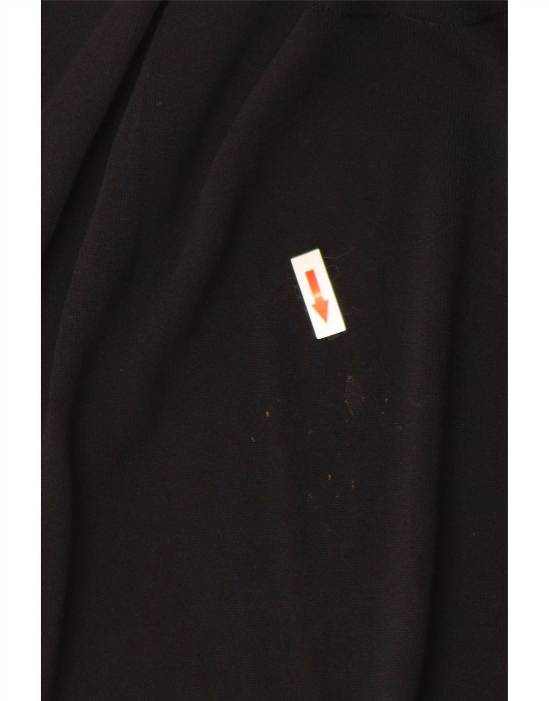 T-shirt oversize da donna Zara UK 16 grande nera