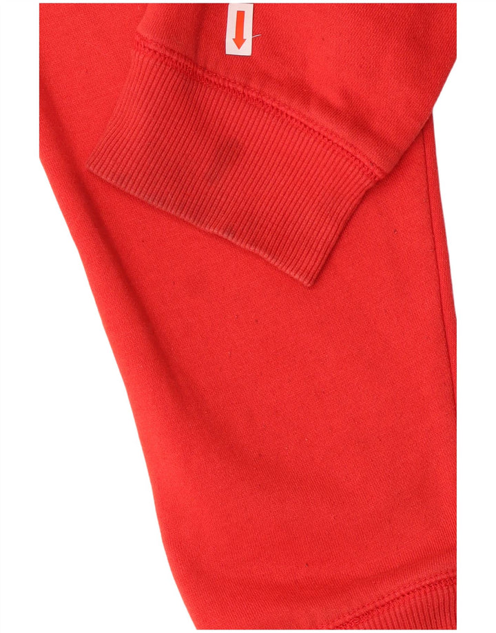 Felpa con cappuccio grafica Champion da bambino 13-14 anni XL in cotone rosso