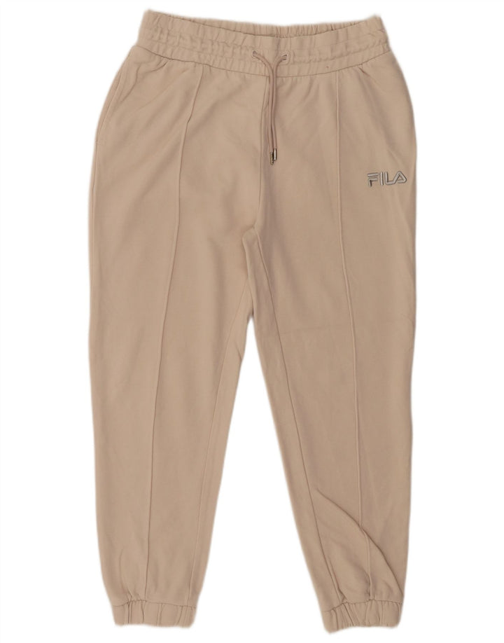 Pantaloni da tuta da uomo Fila Joggers in cotone beige medio