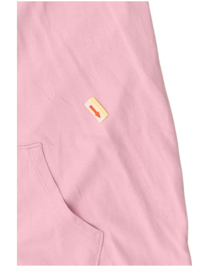 CHAMPION Womens Graphic Top Long Sleeve UK 14 Medium Pink Vintage Champion and Second-Hand Champion from Messina Hembry 