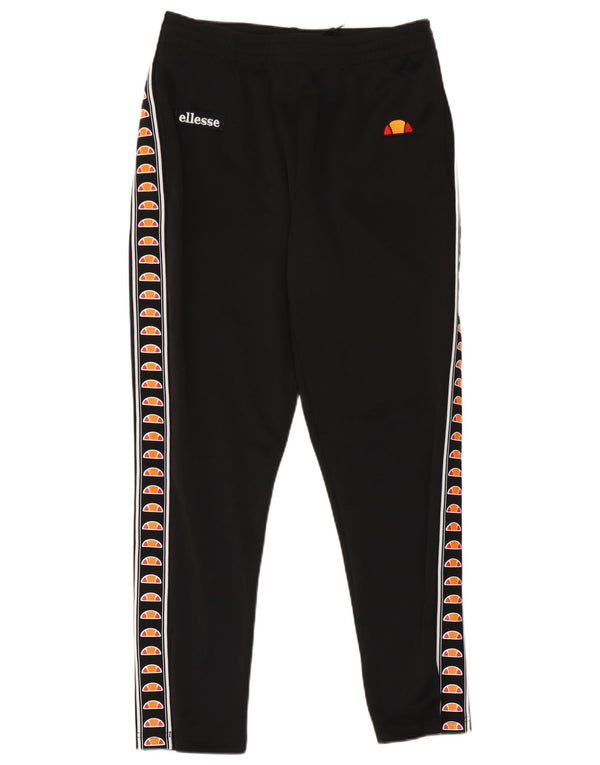 Pantaloni da tuta con grafica da donna Ellesse UK 10 Small Poliestere nero