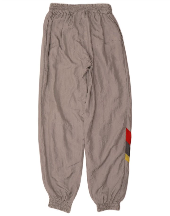 Pantaloni da tuta vintage da uomo Joggers Poliammide color block grigio medio