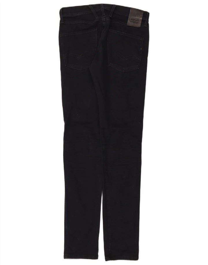 Replay Jeans slim da uomo W31 L34 cotone blu navy