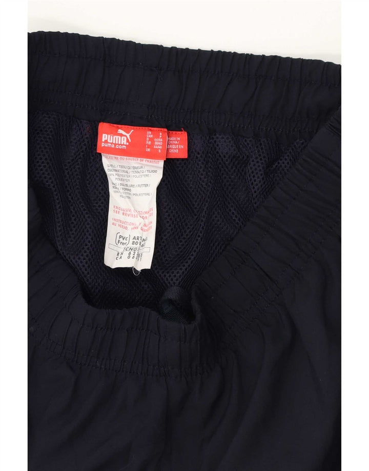 Pantaloncini sportivi da uomo Puma Small blu navy in poliestere