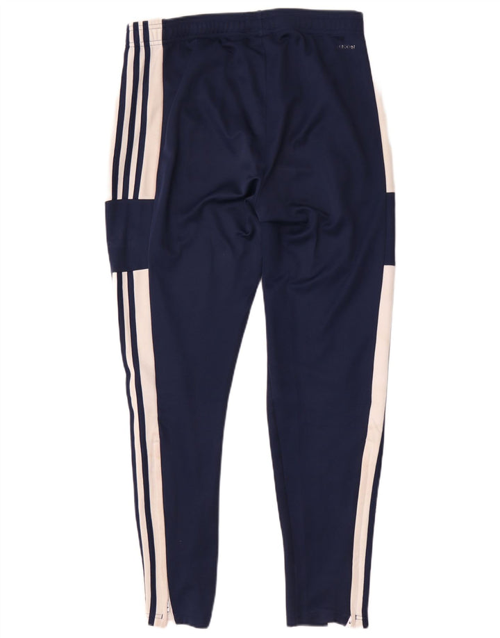 Pantaloni da tuta Adidas Aeroready da uomo color block medio blu navy