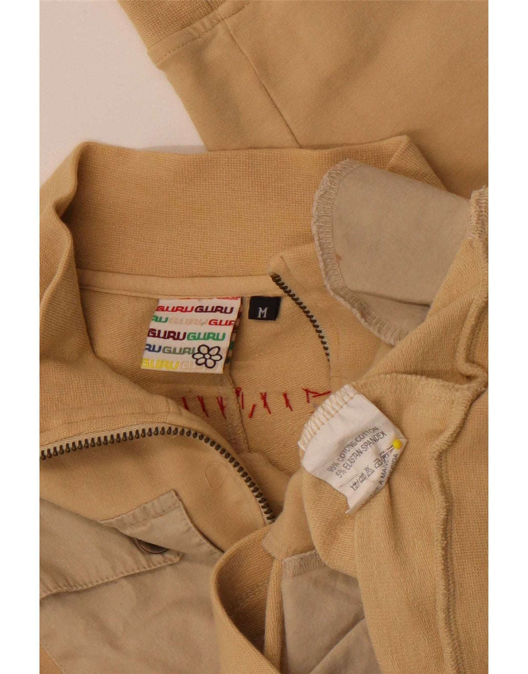 Guru Giacca utility da donna UK 12 Cotone color block beige medio