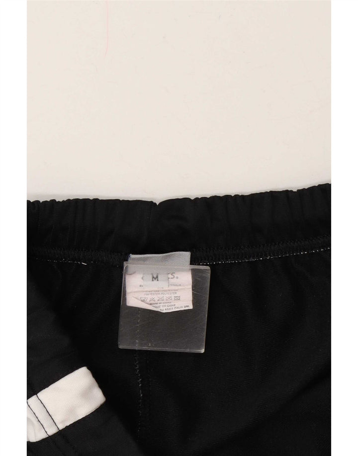 Pantaloni da tuta da uomo Asics in poliestere color block medio nero