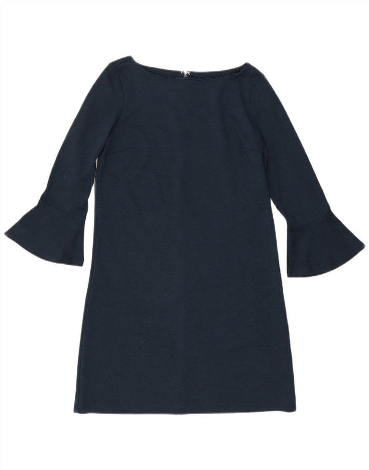 Gap Abito a trapezio da donna con maniche a 3/4 UK 10 Piccolo in poliestere blu navy