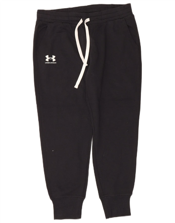 Pantaloni da tuta da uomo Under Armour Joggers grandi in cotone nero