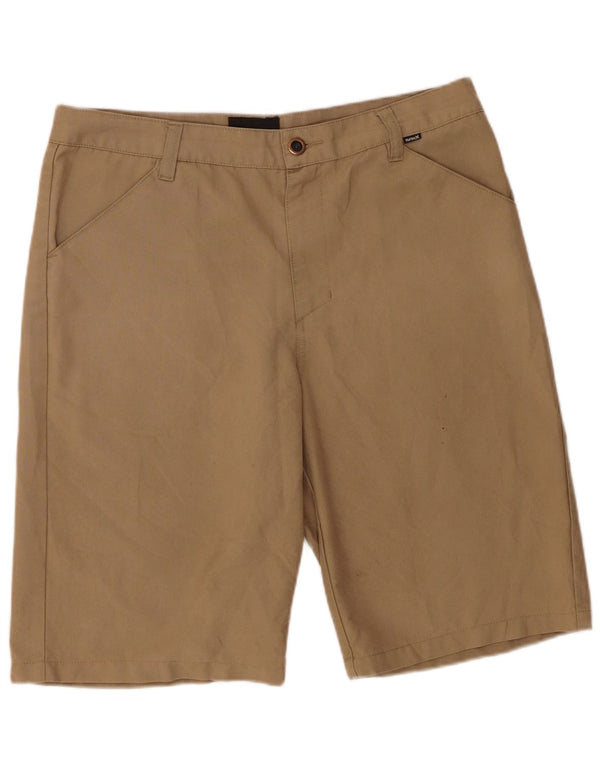 Pantaloncini casual da uomo Hurley W34 Large Beige Poliestere