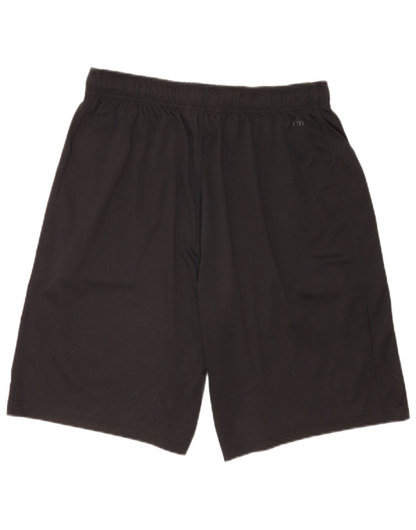 Pantaloncini sportivi Nike da uomo con vestibilità regolare grafica, grandi, in poliestere nero