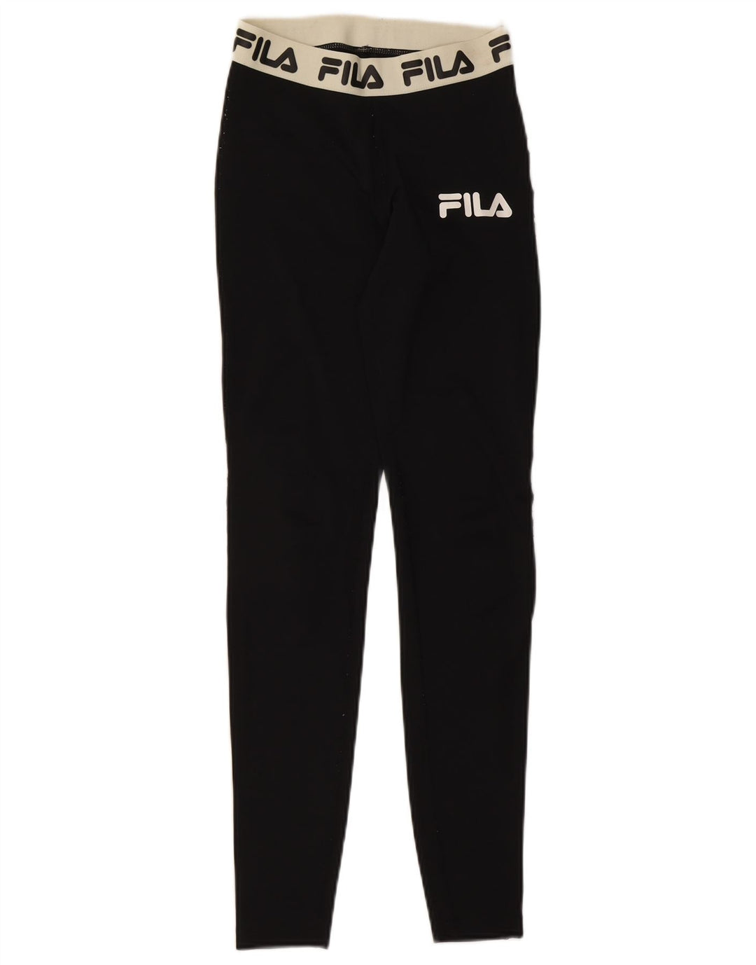 Leggings grafici da donna Fila UK 4 XS Poliestere color block nero