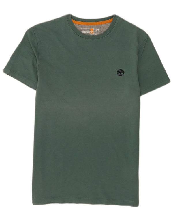 T-shirt da uomo slim fit Timberland Top piccolo in cotone verde