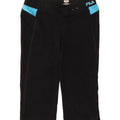 FILA Womens Capri Tracksuit Trousers Medium Black Colourblock Cotton Vintage Fila and Second-Hand Fila from Messina Hembry 