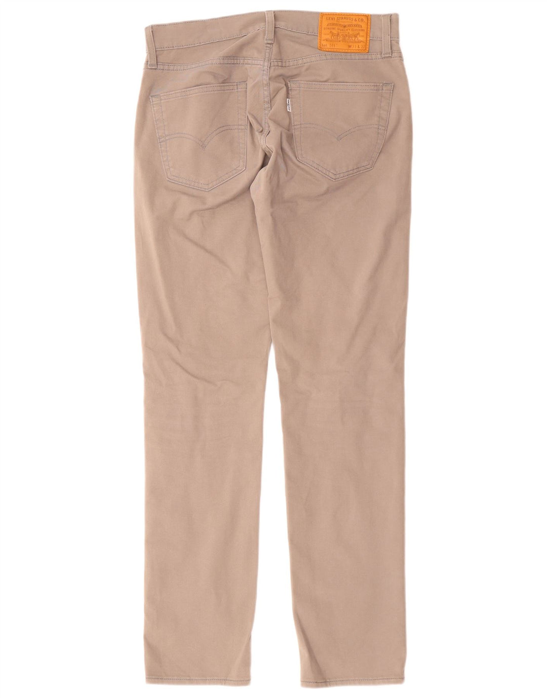 Levi's Uomo 511 Pantaloni Casual Slim W31 L32 Cotone Grigio