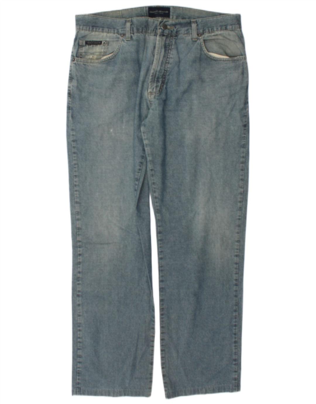 Jeans dritti da uomo Gant W34 L31 in cotone blu