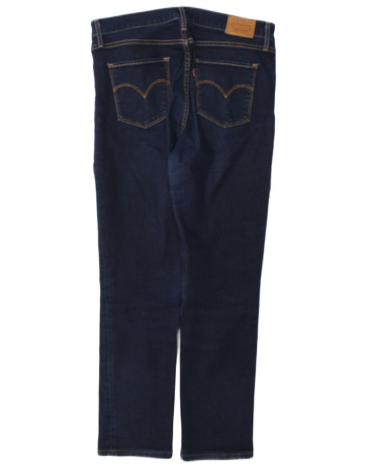 Jeans slim da donna Levi's W31 L27 cotone blu navy