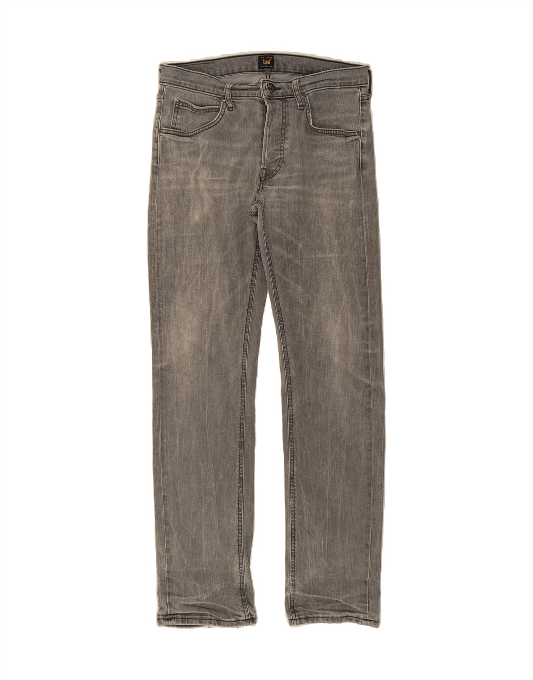 LEE Mens Daren Straight Jeans W30 L32 Grey Cotton Vintage Lee and Second-Hand Lee from Messina Hembry 
