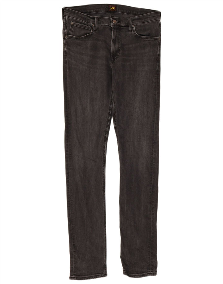 Jeans Lee Luke Slim da uomo W32 L36 cotone grigio