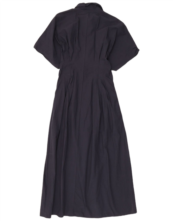 Vestito lungo da donna Zara UK 12 blu navy medio