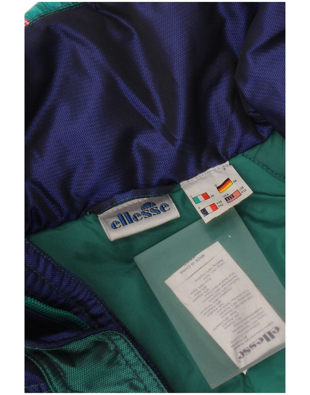 Giacca da sci da uomo Ellesse con vestibilità ampia con cappuccio IT 48 Colore verde medio