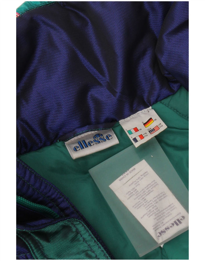 Giacca da sci da uomo Ellesse con vestibilità ampia con cappuccio IT 48 Colore verde medio