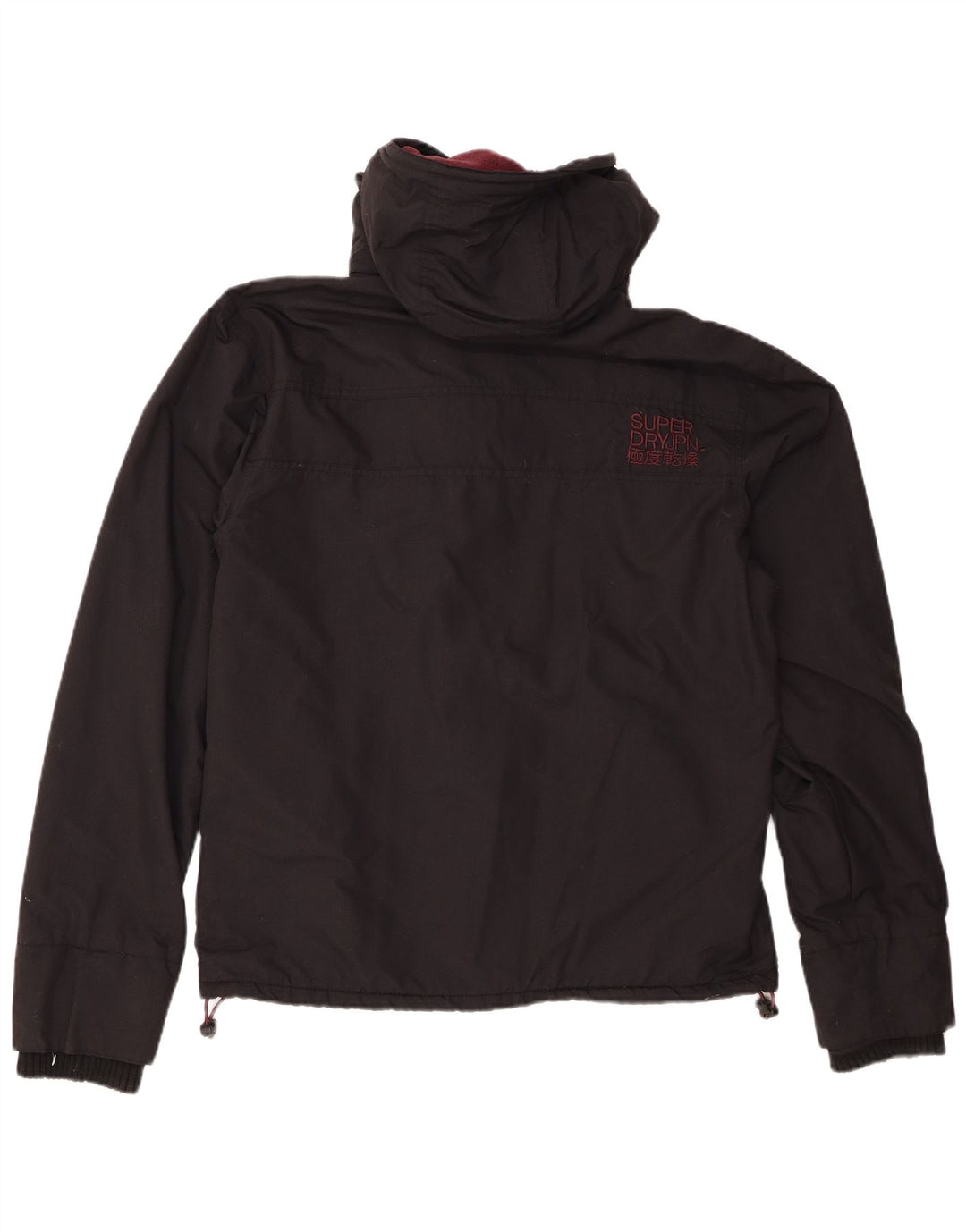 Giacca a vento da uomo Superdry The Windcheater UK 42 XL nylon nero